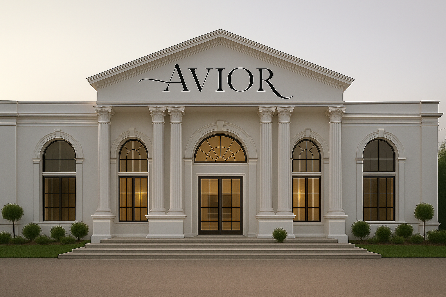 AVIOR Marquee - Premium Event Venue with Classical Architecture